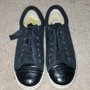 Black UGG sneakers